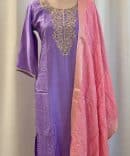 Dola Silk Handwork Kurti set - 44